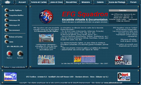 EFG - Escadrille virtuelle