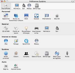 Préférences Système